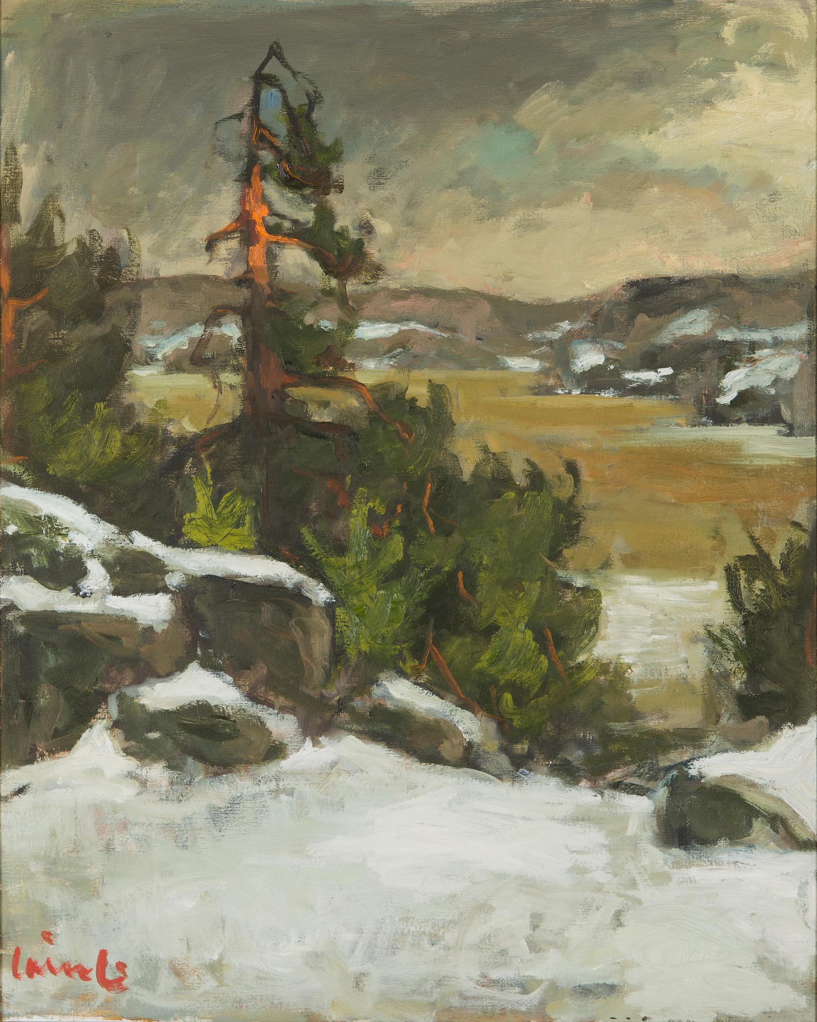 Olavi Laine, Talvimaisema.