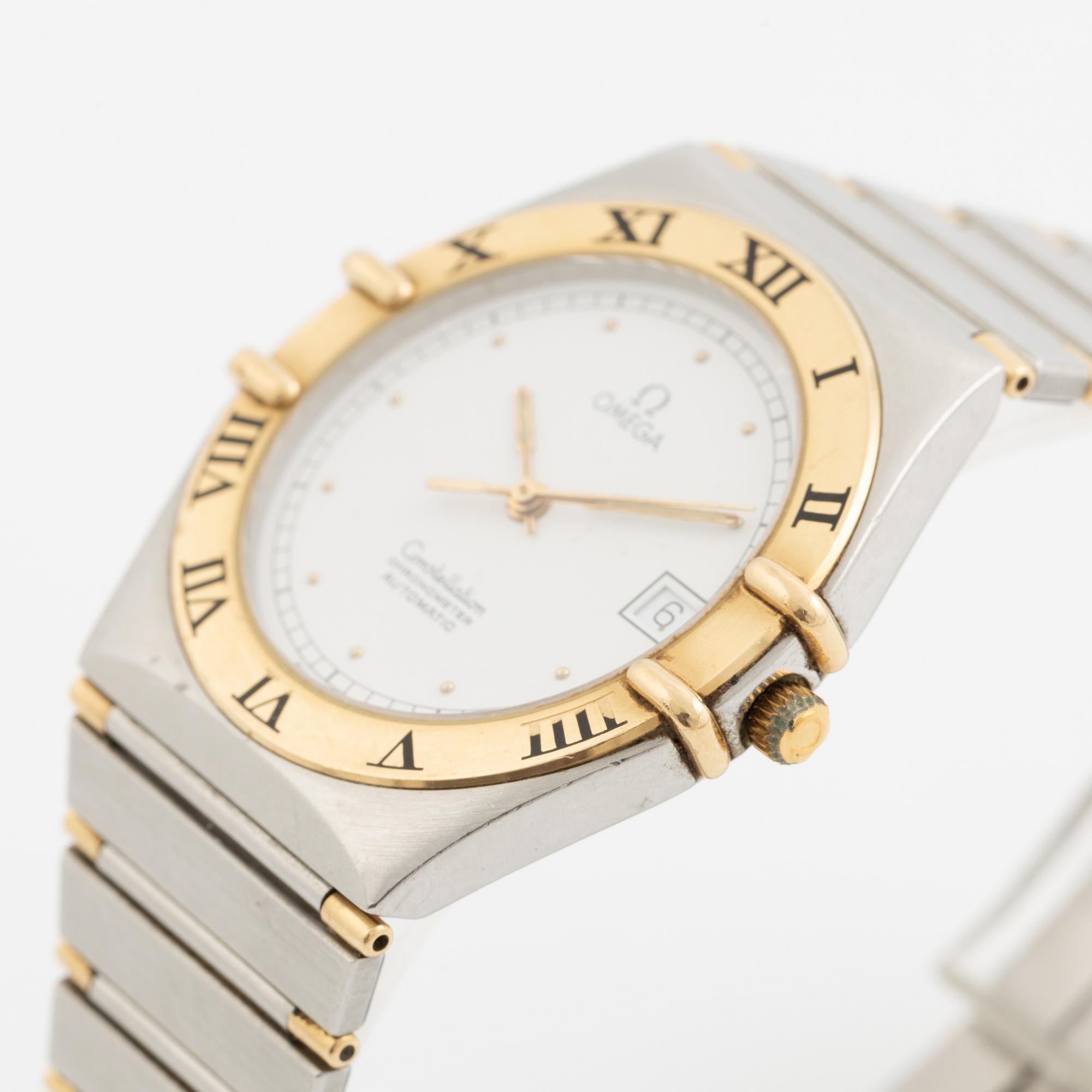 Omega, Constellation, wristwatch, 35 mm.