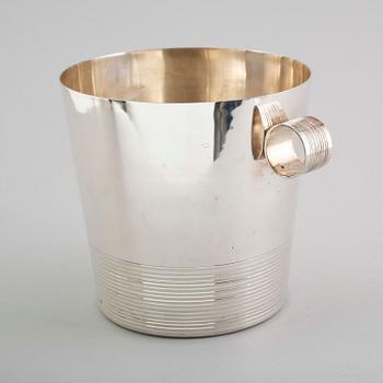 CHAMPAGNEKYLARE, nysilver, art déco, 1900-talets första hälft.