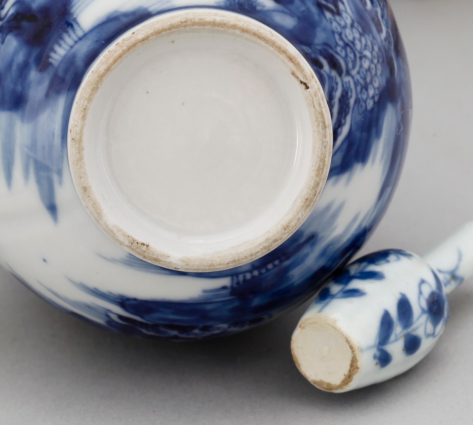 PARTI PORSLIN, 10 delar, Kina, 1700-1900-tal.