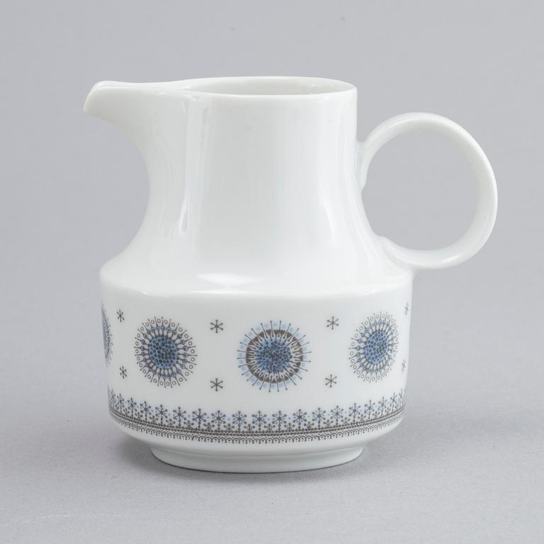 TAPIO WIRKKALA, kaffeservis, 14 delar, "Composition", porslin, Rosenthal Studio Linie, 1960-tal.