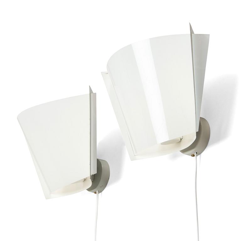 Lisa Johansson-Pape, A pair of late 1950's wall lights for Stockmann Orno, Finland.