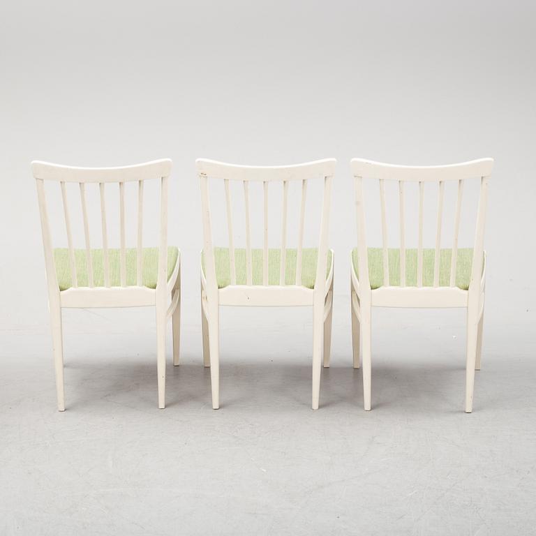 Carl Malmsten, matbord, stolar 4 st, karmstolar 2 st, "Herrgården", Bodafors, 1900-talet andra hälft.