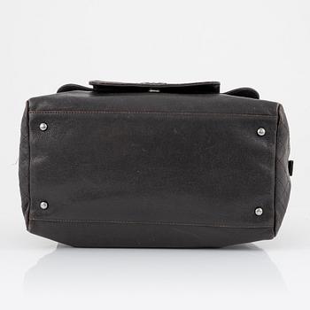 Chanel, A brown caviar leather bag, 2006-2008.