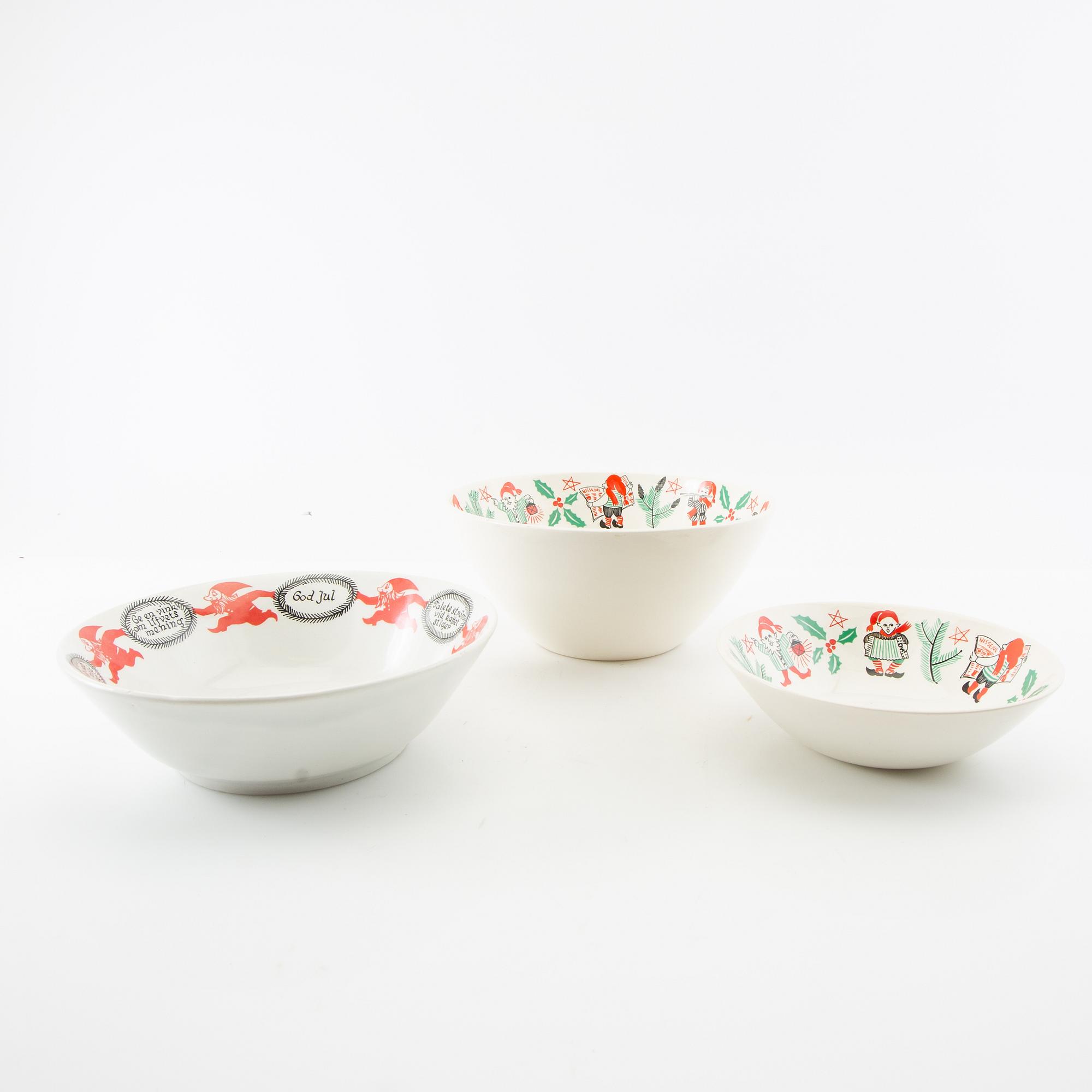 Service 18 + 4 dlr Stavangerflint Norway mid/second half of the 20th century porcelain.