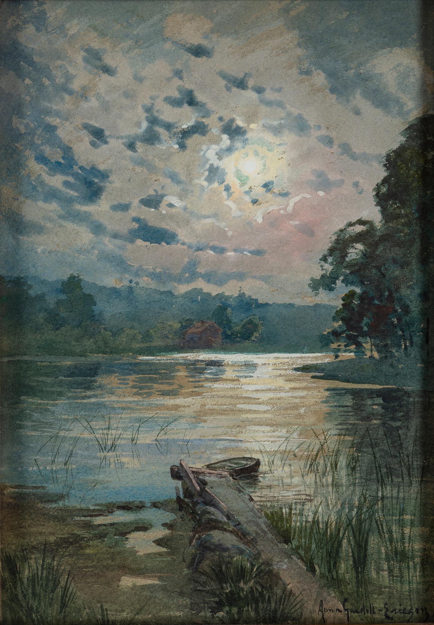 ANNA GARDELL-ERICSON, watercolour, signed.