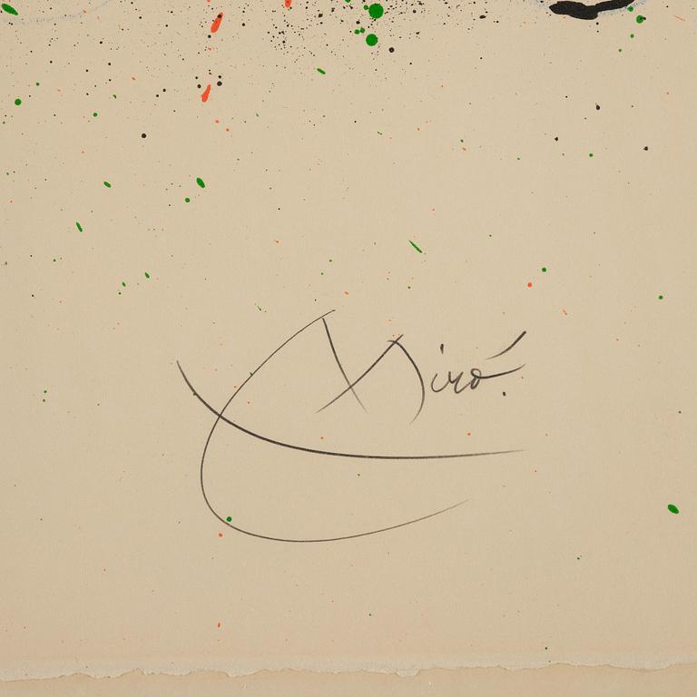 Joan Miró, "Ma de proverbis".