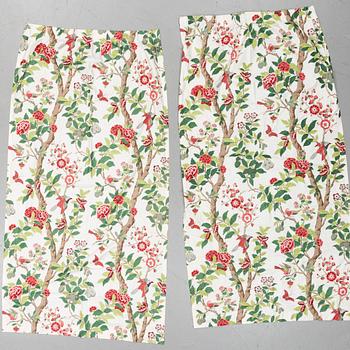 Four JP & J Baker curtains.