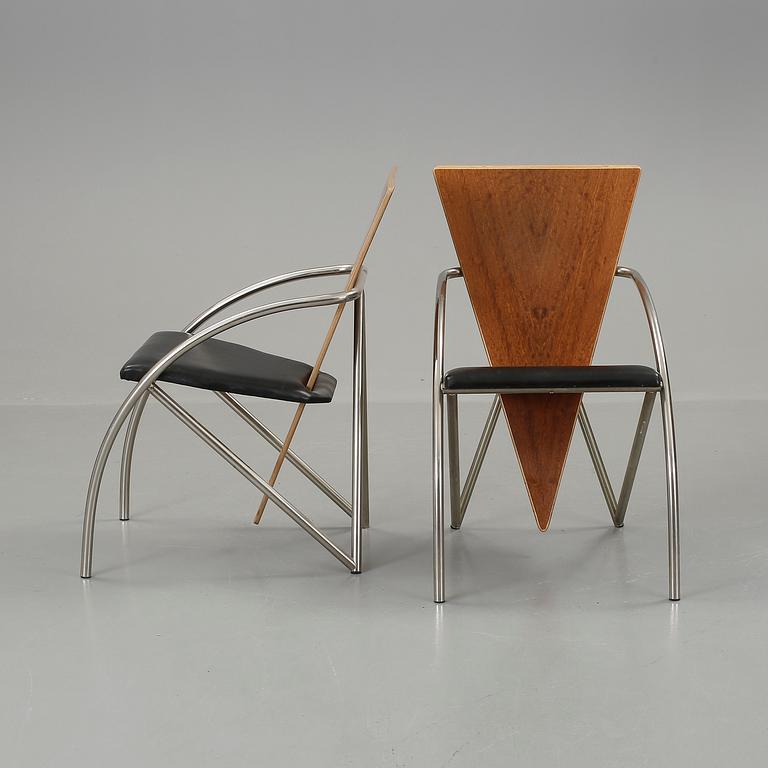 KARMSTOLAR, ett par, Klaus Wettergren, Q Production, Danmark, 1980-90-tal.