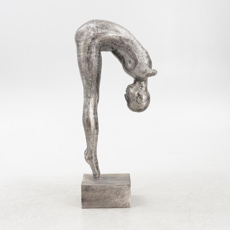 Dekorativ skulptur, patinerad aluminium, Art People Gallery Paris.