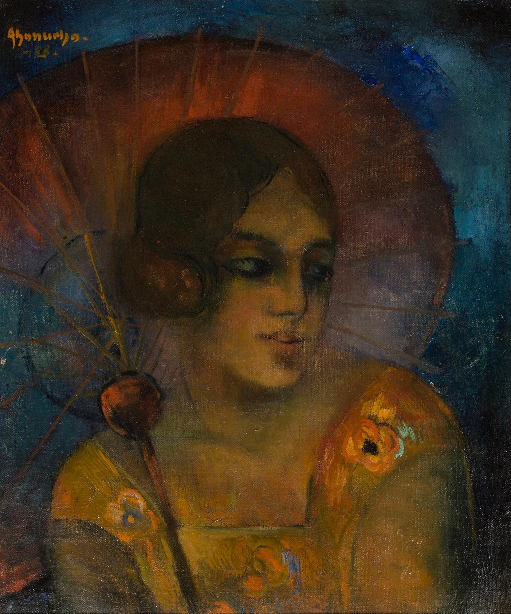 URHO AHONURHO, olja på duk, signerad och daterad -28.