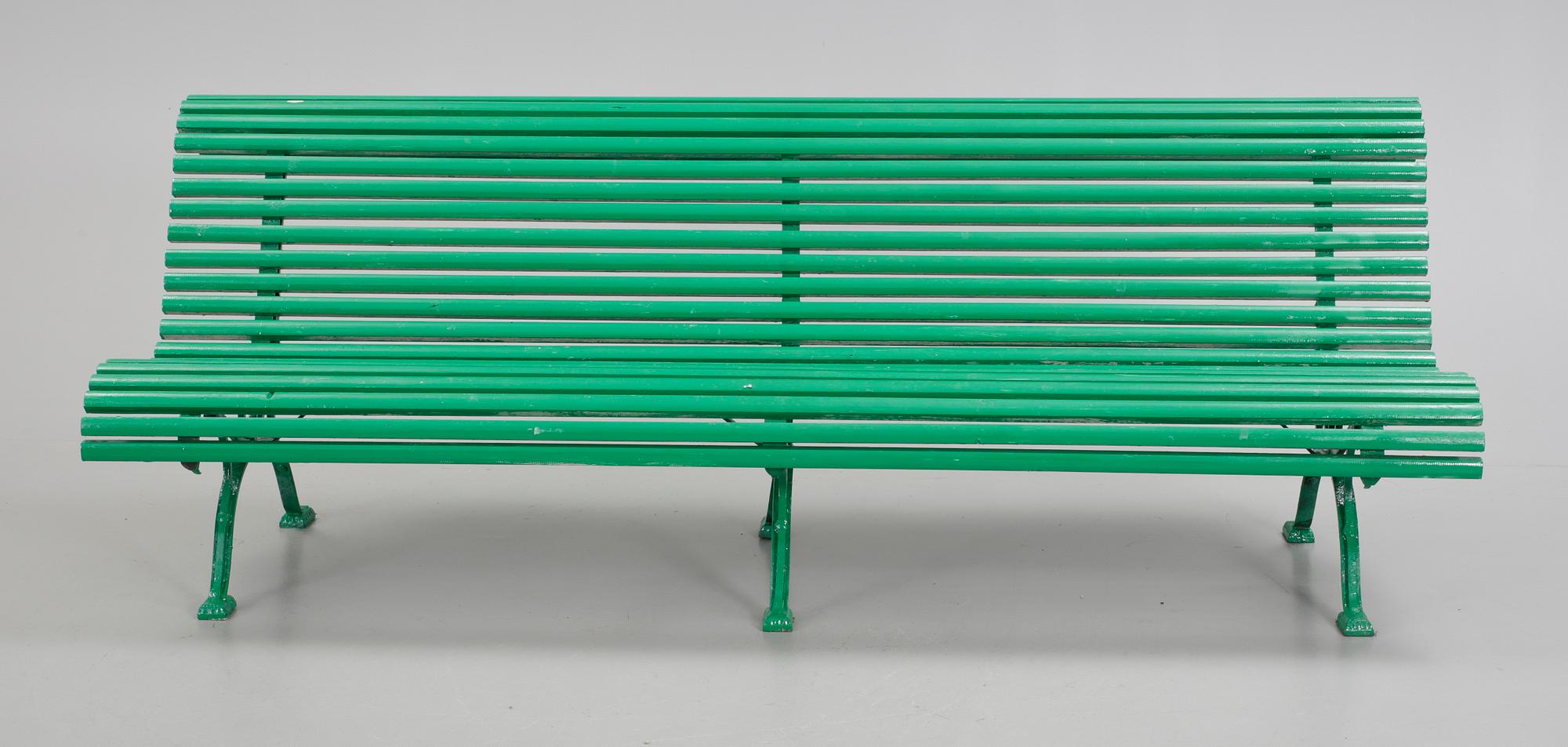 TRÄDGÅRDSSOFFA, trä, 1900-tal.