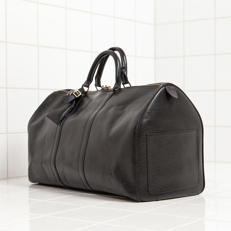 VÄSKA / WEEKENDBAG, "Keepall 50", Louis Vuitton.