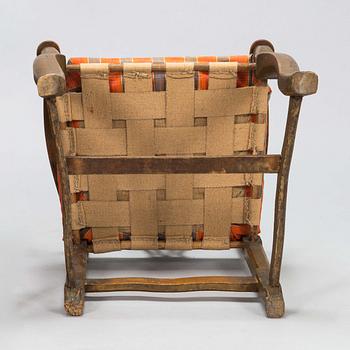 An armchair from second half of the 18th century.