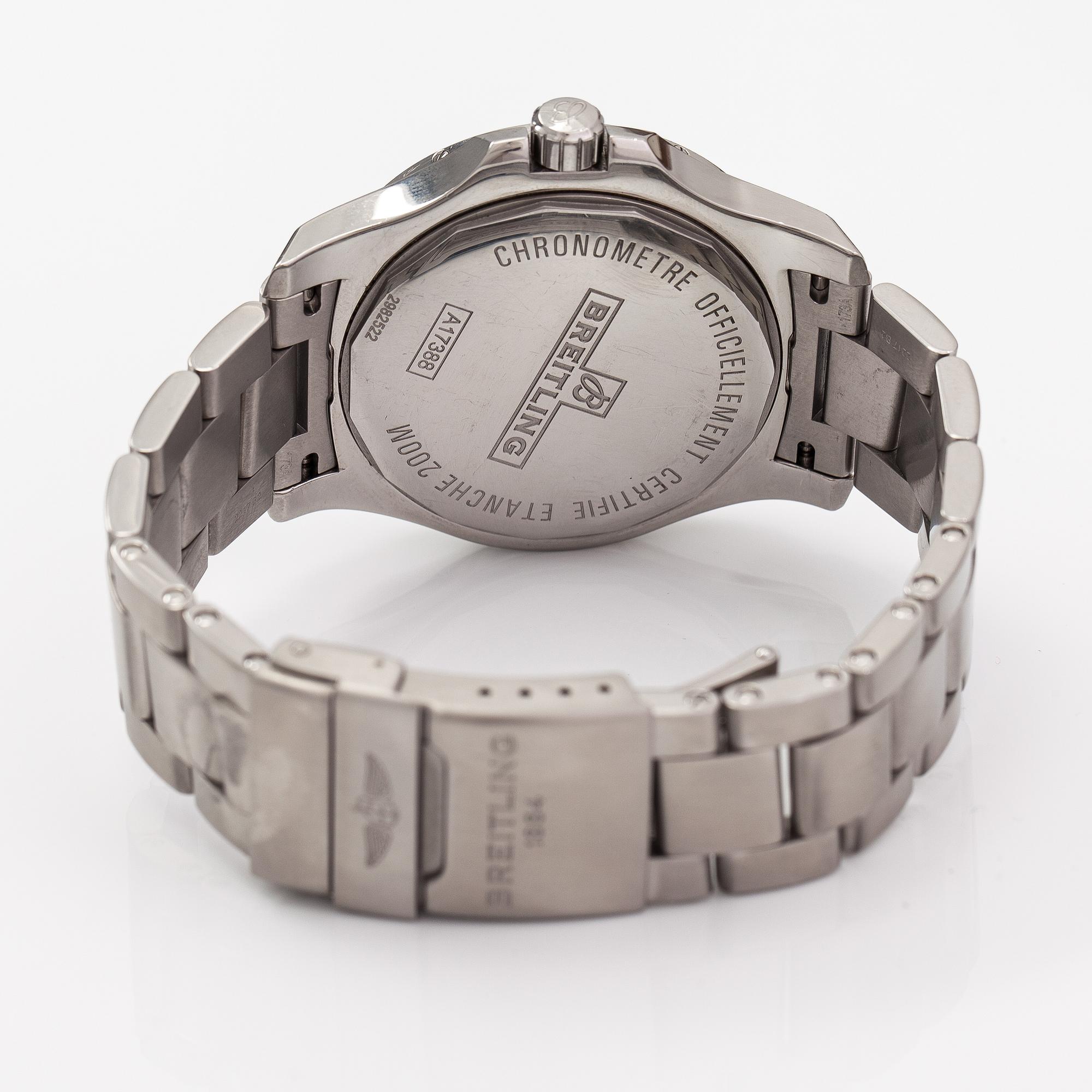 Breitling, Colt, wristwatch, 44 mm.