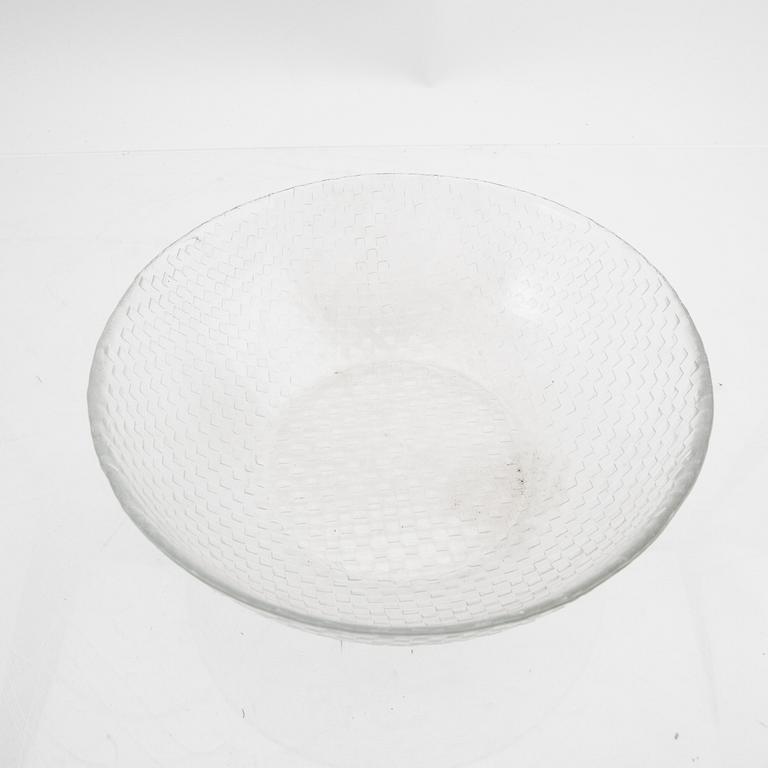 Signe Persson-Melin,  a glass bowl "Chess"  sample.