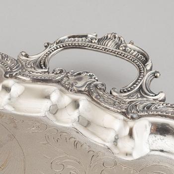 A rococo-style silver plated coffee- and tea service, Birmingham Silver Co, USA, 20th century. (7 pieces).