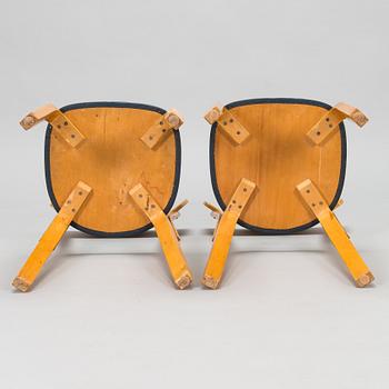 Alvar Aalto, A pair of early 1960s model 69 chairs for O.Y. Huonekalu- ja Rakennustyötehdas A.B.