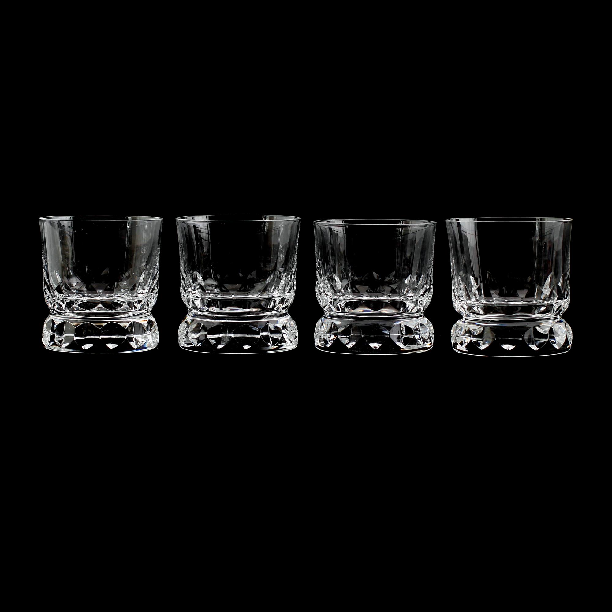 WHISKYGLAS, 12 st, "Prince", Göran Wärff, Kosta.