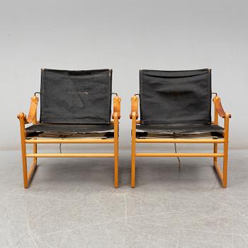 A pair of 'Cikada' easy chairs by Bengt Ruda, IKEA.