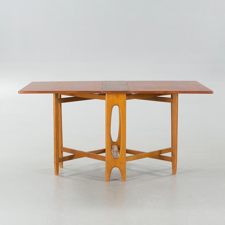 BENDT WINGE, a gateleg table, "Klaffebord nr. 2", Kleppe Møbelfabrikk, 1950/60s.