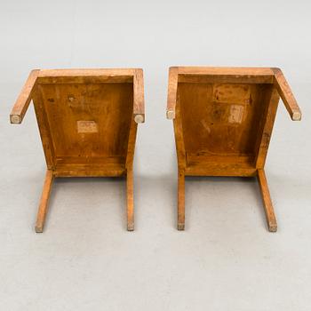 Three early 20th century chairs for The Finnish State Railways.