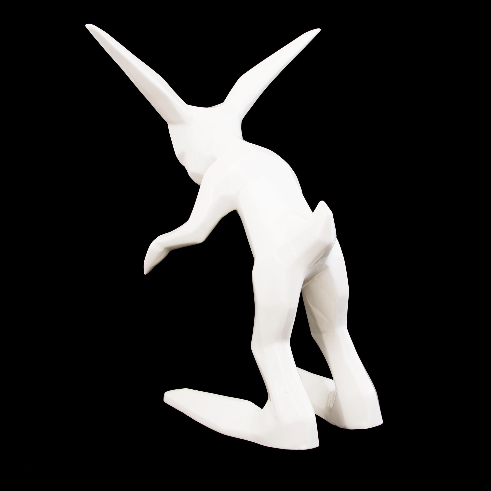 KIM SIMONSSON, veistos posliinia, signeerattu KIM, numeoitu 30/30.