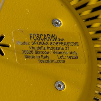 Garcia, Cumini, taklampa, "Spokes 2" Foscarini, 2000-tal.