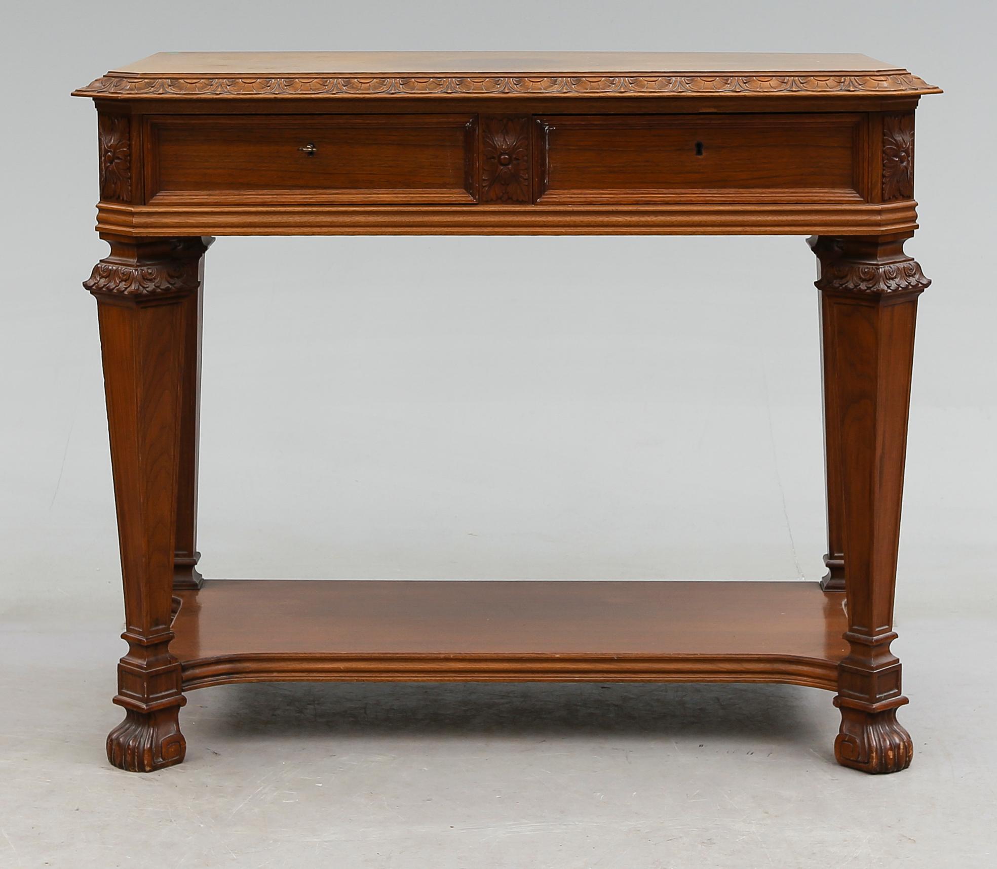 SERVERINGSBBORD, Carl Johanssons Möbleringsaffär, Stockholm, 1900-talets första hälft.