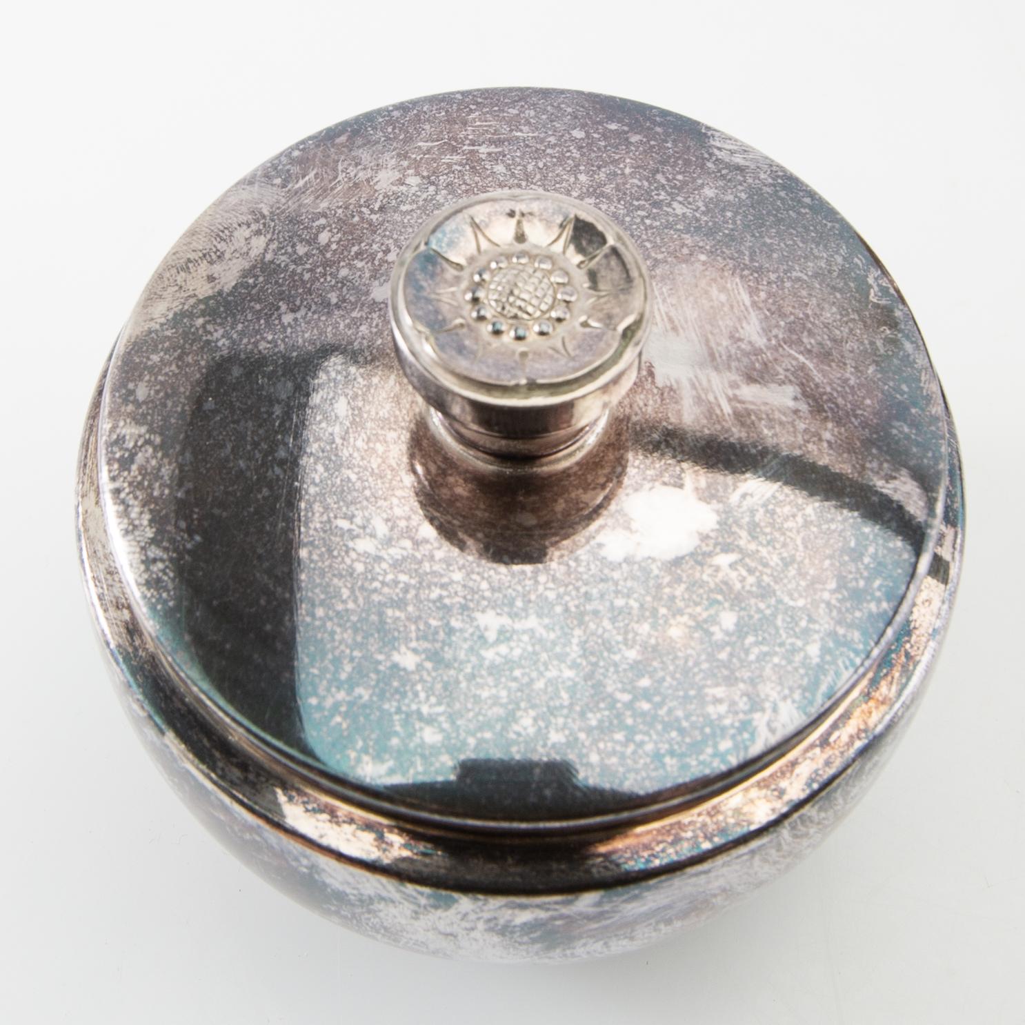 Coffee service 3 dl GAB silver-plated, 1940s.