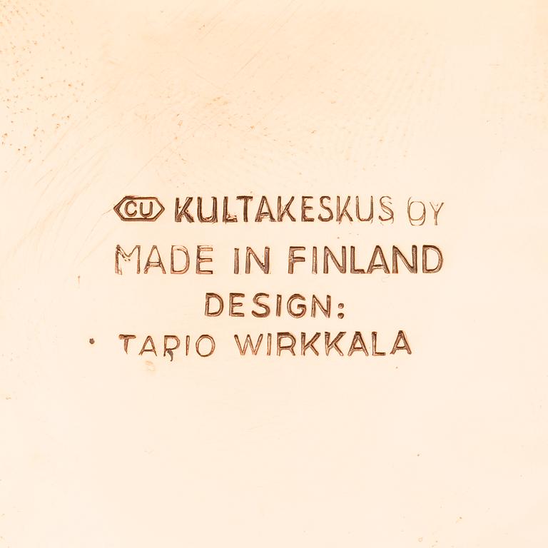 TAPIO WIRKKALA, KAHVIKALUSTO, 5 OSAA.  Kultakeskus. 1980-luku.