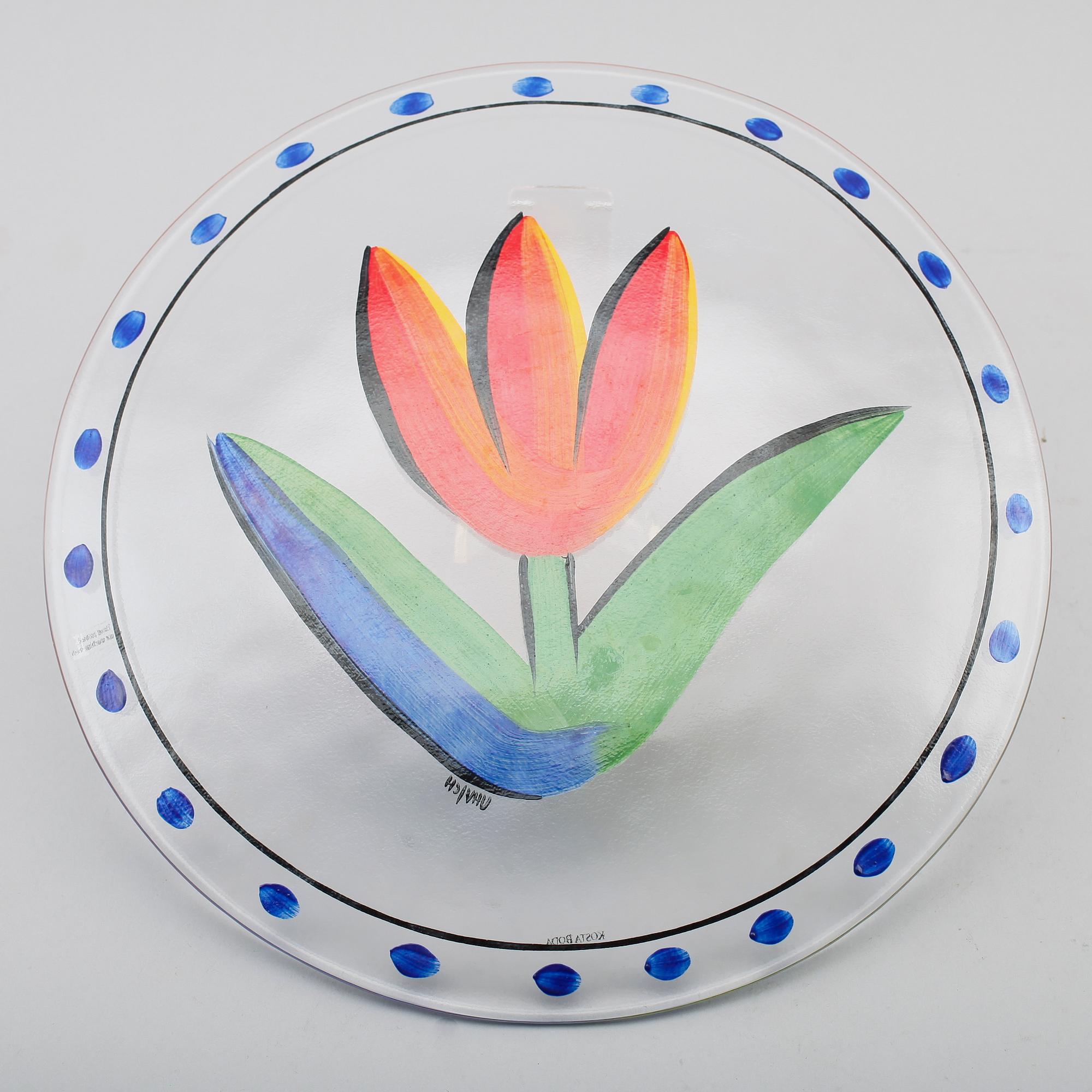 FAT, glas, Ulrica Hydman-Vallien, Kosta Boda.