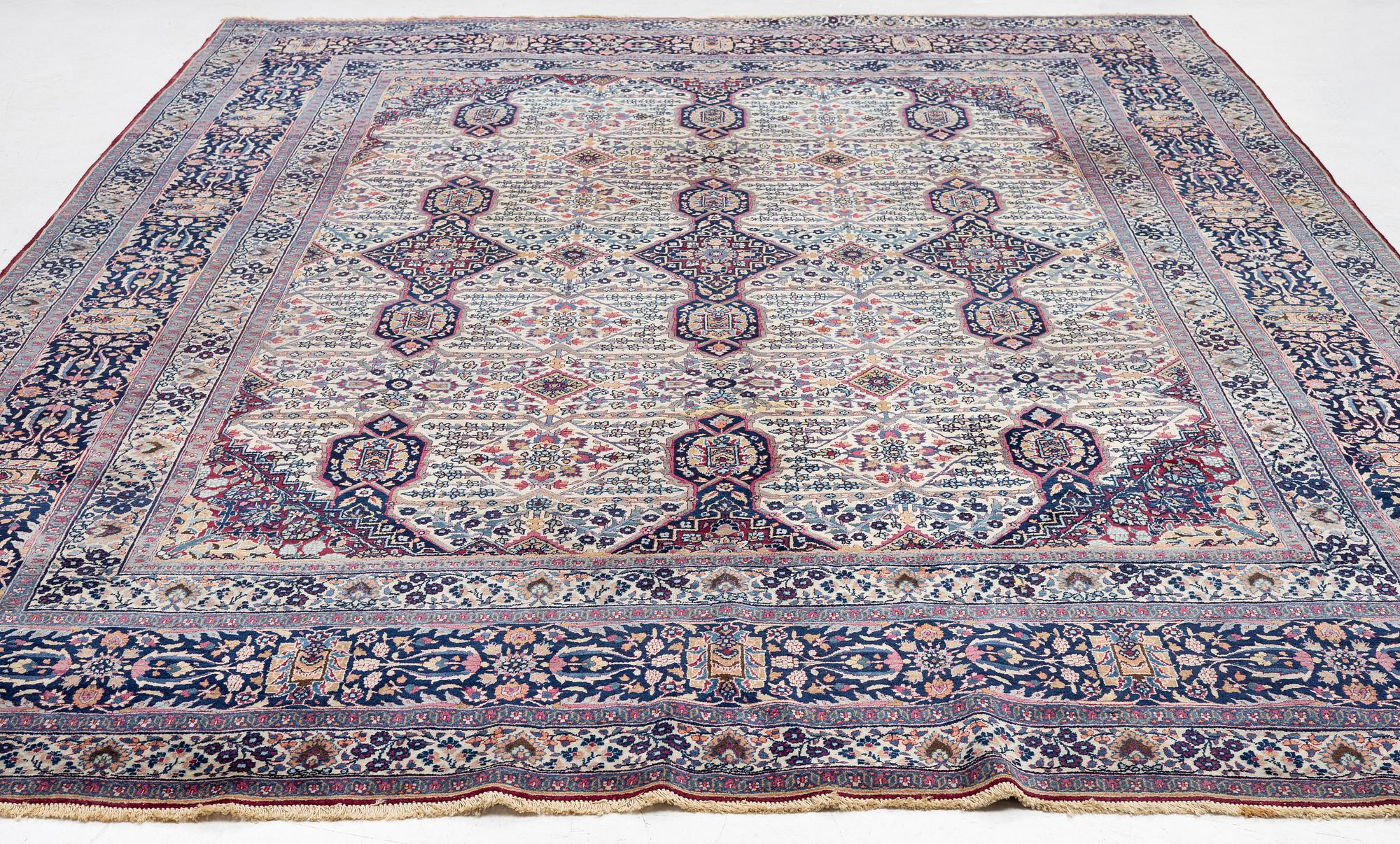 A Yazd carpet, southeast Persia. ca 425 x 315 cm.
