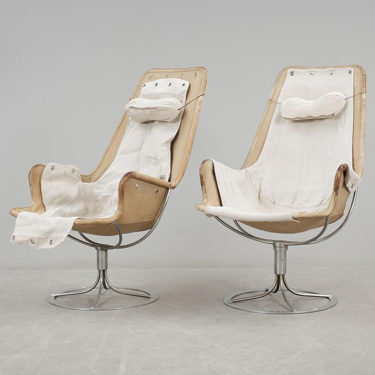 FÅTÖLJ, "Jetson 66", Bruno Mathsson, Dux, 1900-talets andra hälft.