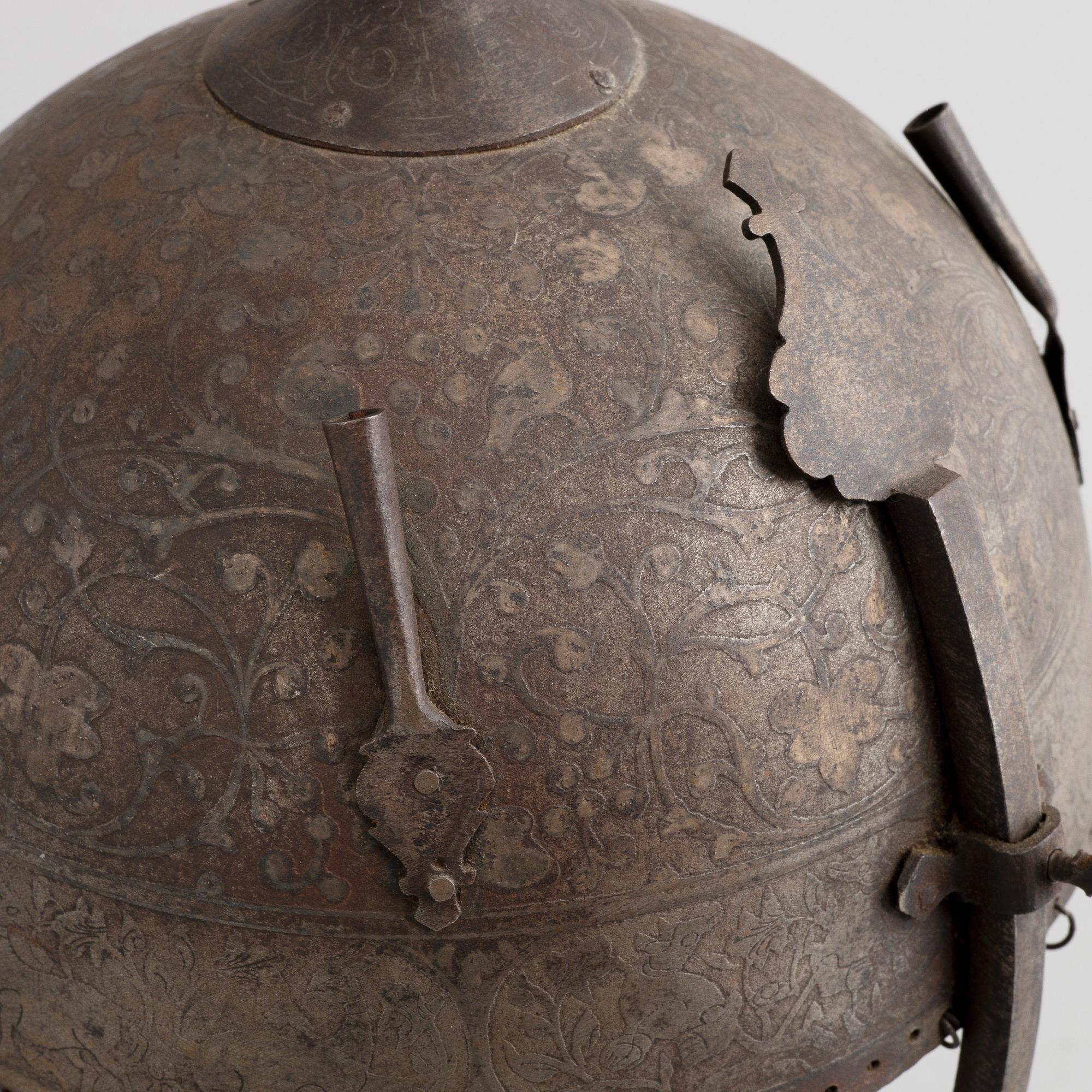A Persian Khula Khud, 19th century.