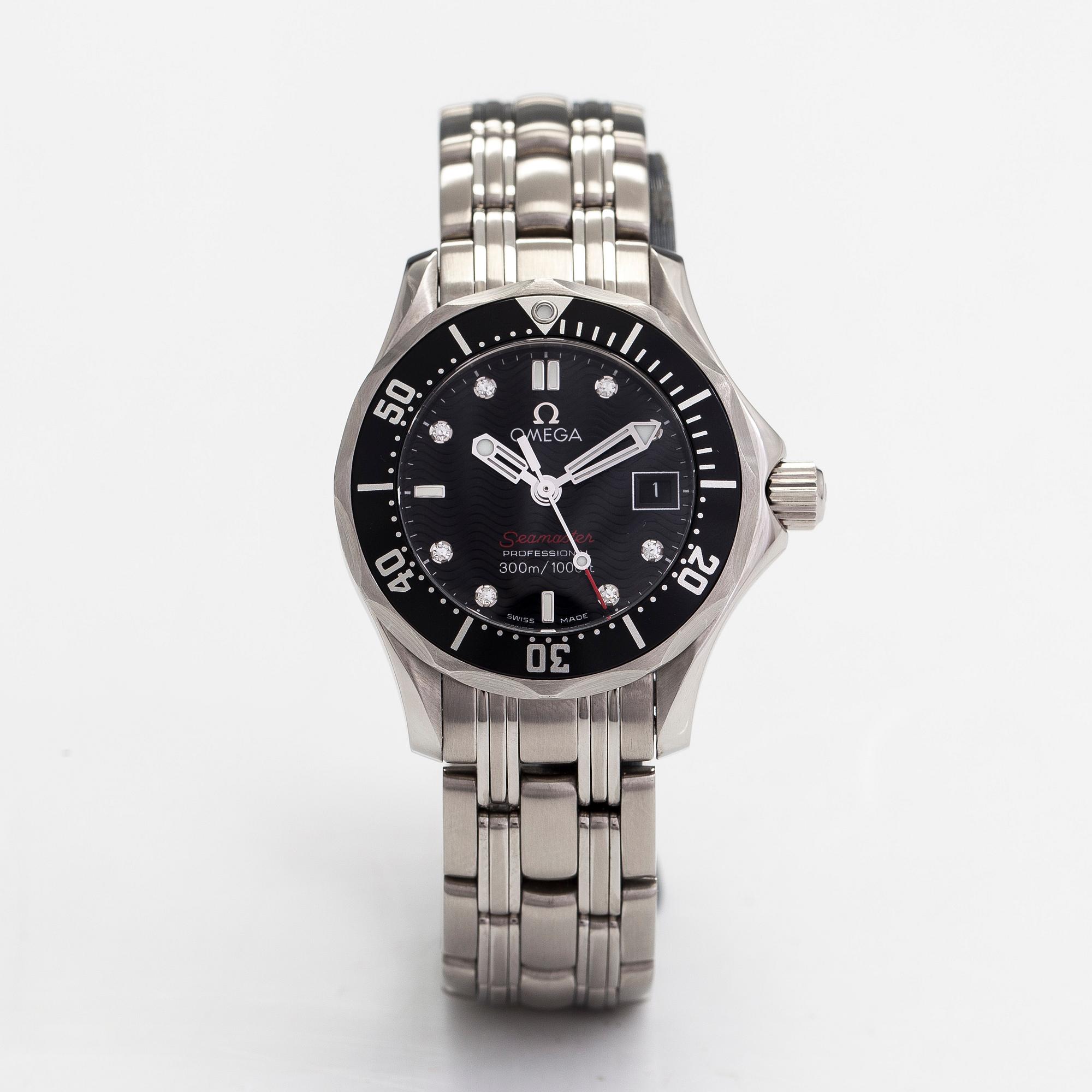 Omega, Seamaster, 300m, rannekello, 28,5 mm.