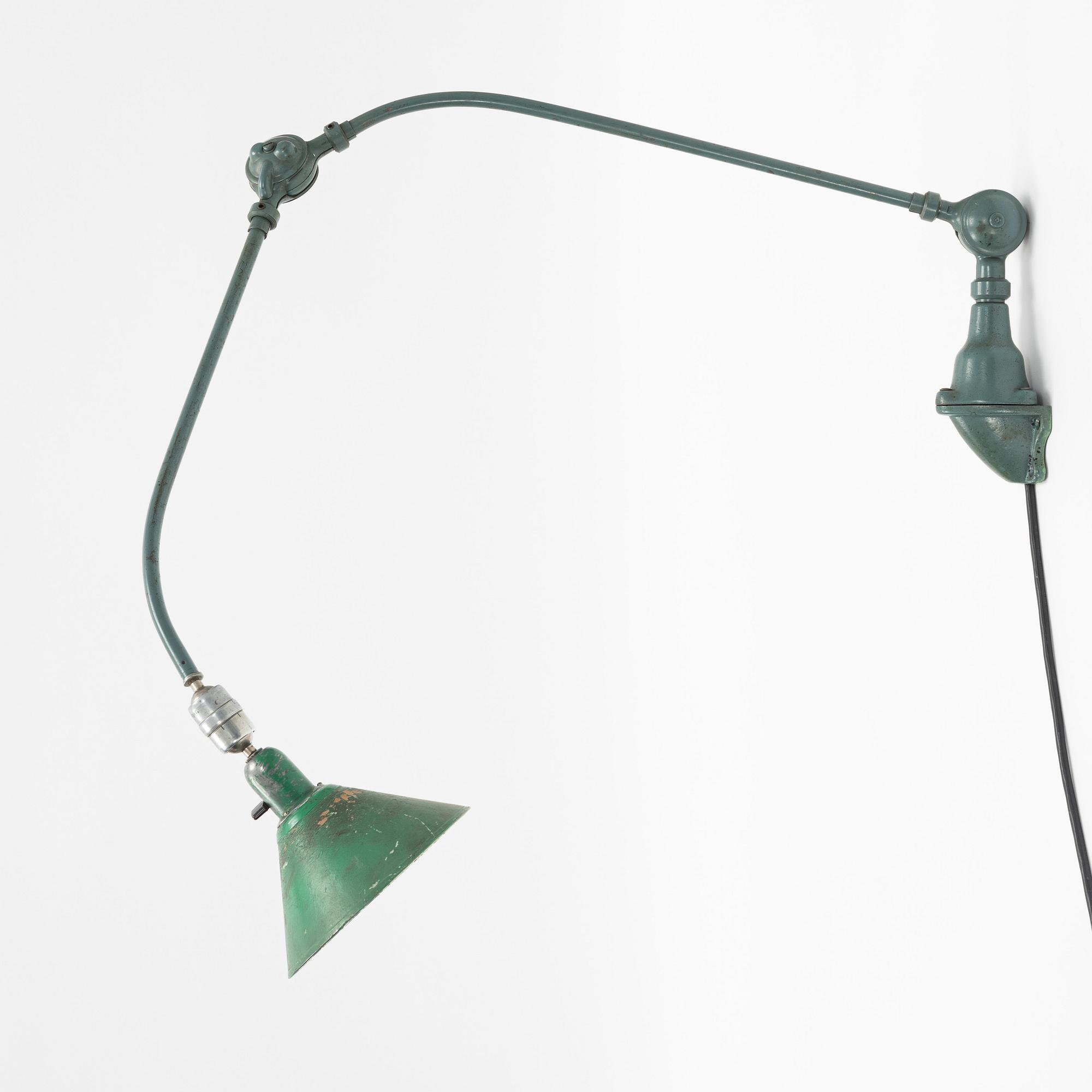 Johan Petter Johansson, industrilampa, "Triplex-pendel". Asea, 1900-talets mitt.