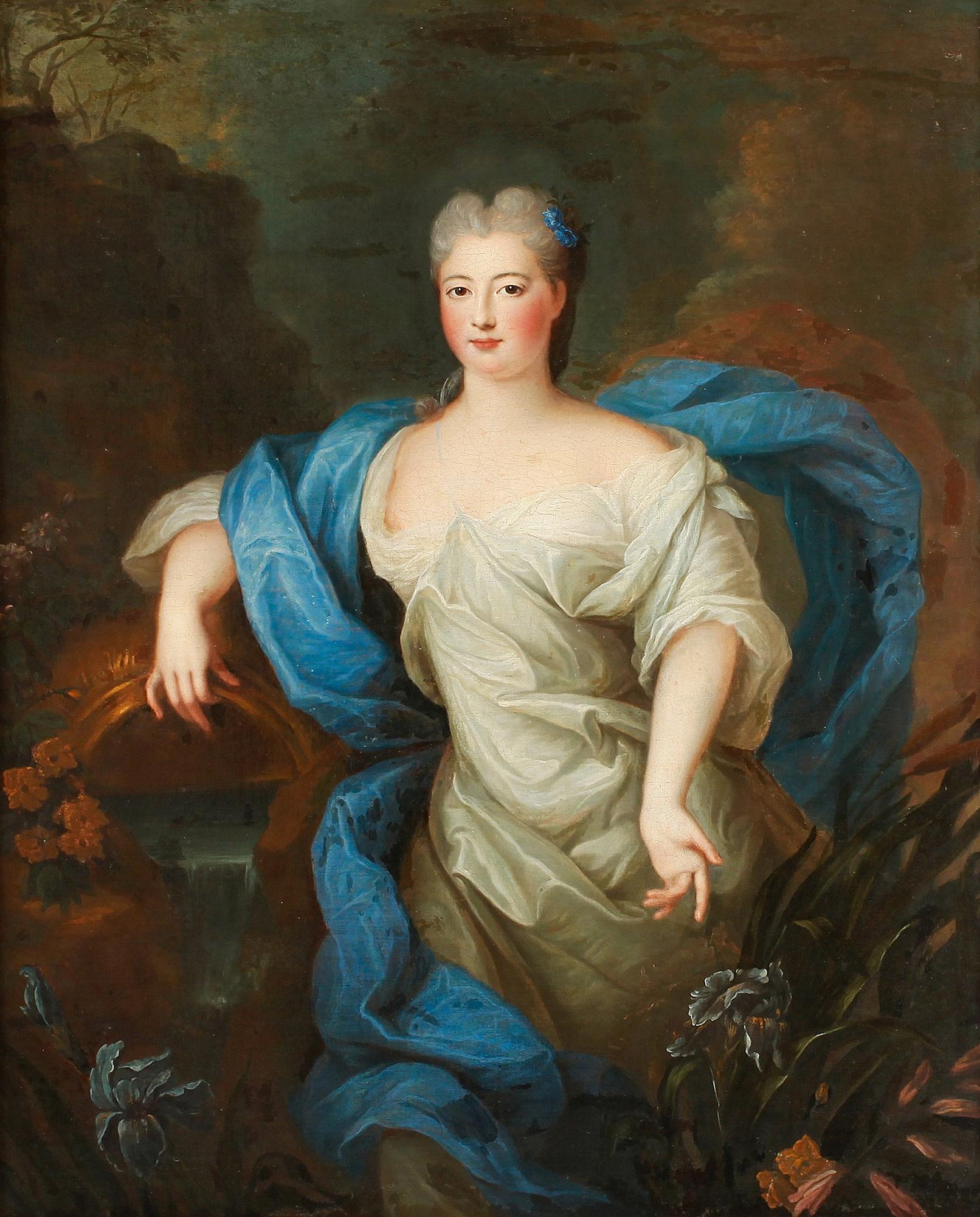 Pierre Gobert Hans krets, Ung skönhet vid fontän.