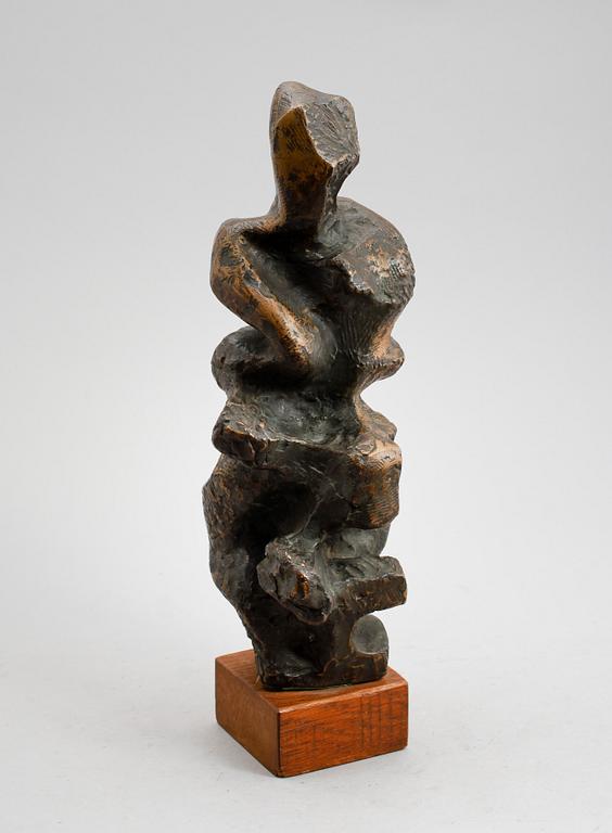 THURE THÖRN, skulptur, brons, signerad.