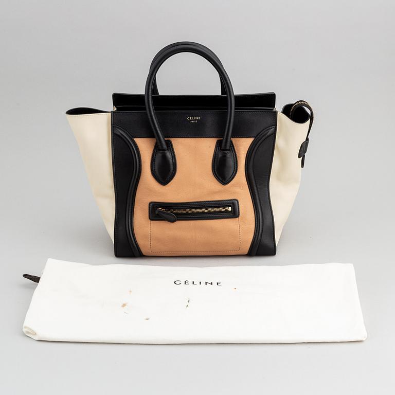 Céline, a leather 'Luggage' handbag.