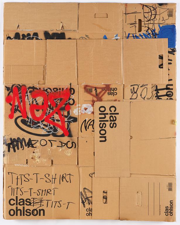 Linnéa Sjöberg, "Salong flyttkartong".