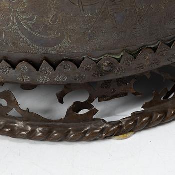 Copper cauldron, Baroque. 17th/18th century.