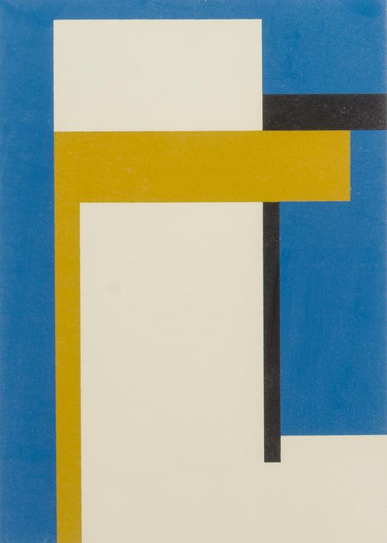 JUHANA BLOMSTEDT, serigraph, signed and dated -86, numbered EA. V/X.