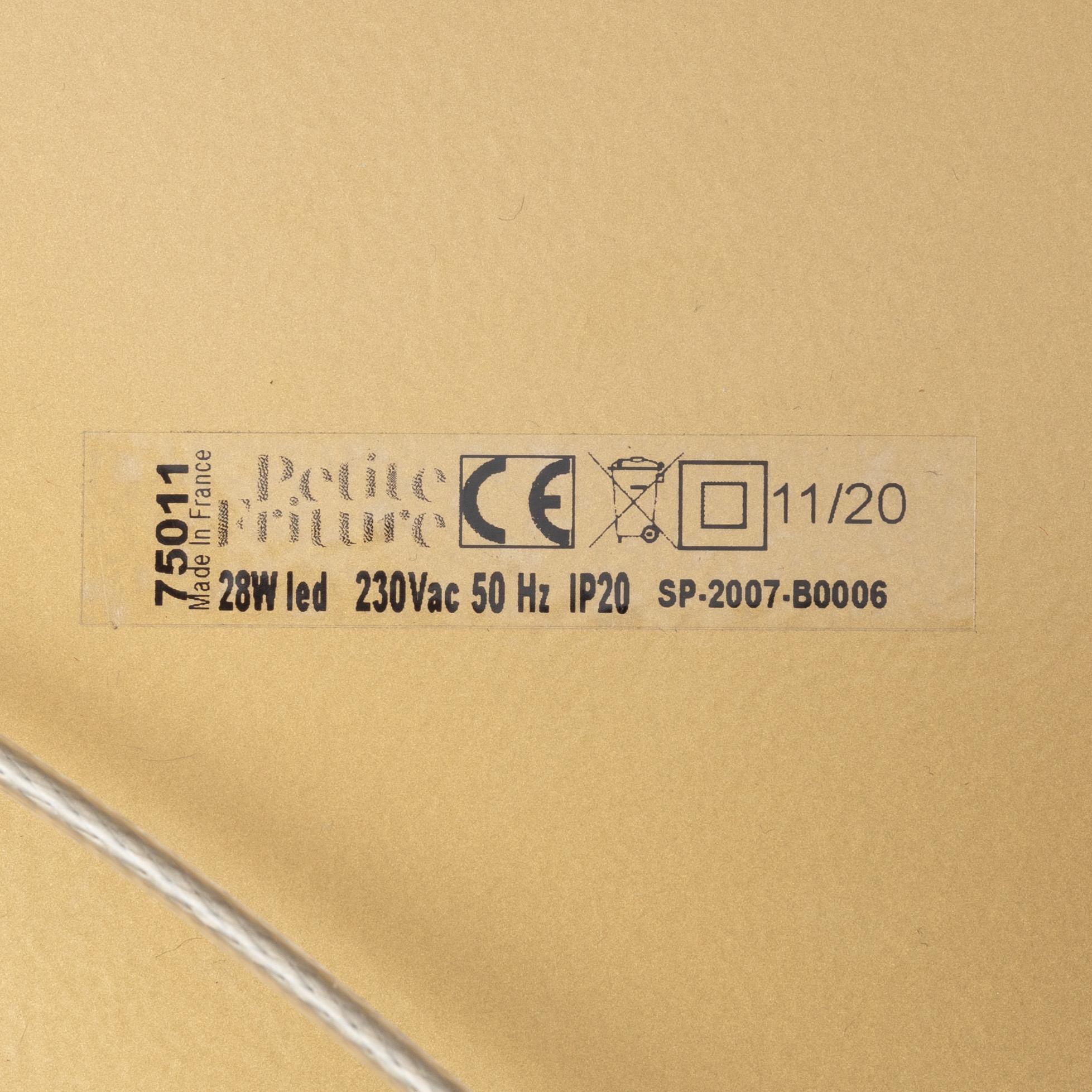 Studio Pepe, taklampa, "Unseen 3", Petite Friture, Frankrike.