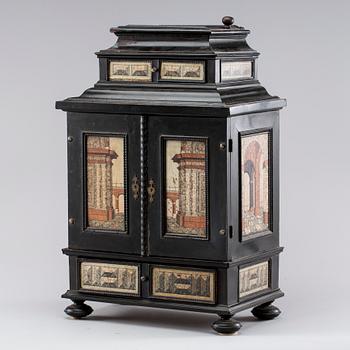 KABINETTSKÅP, barock, 1600-tal.