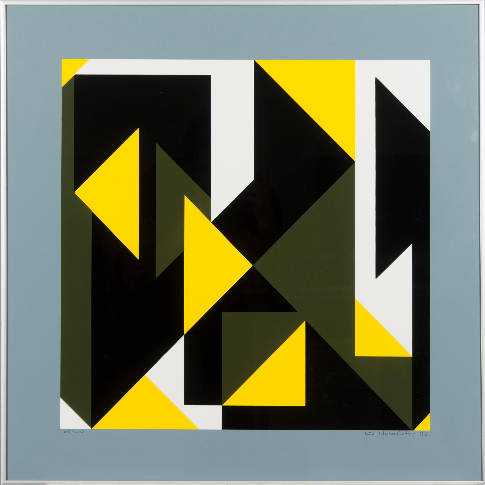 Lars-Gunnar Nordström, ur serien "Dimensions and Extensions".