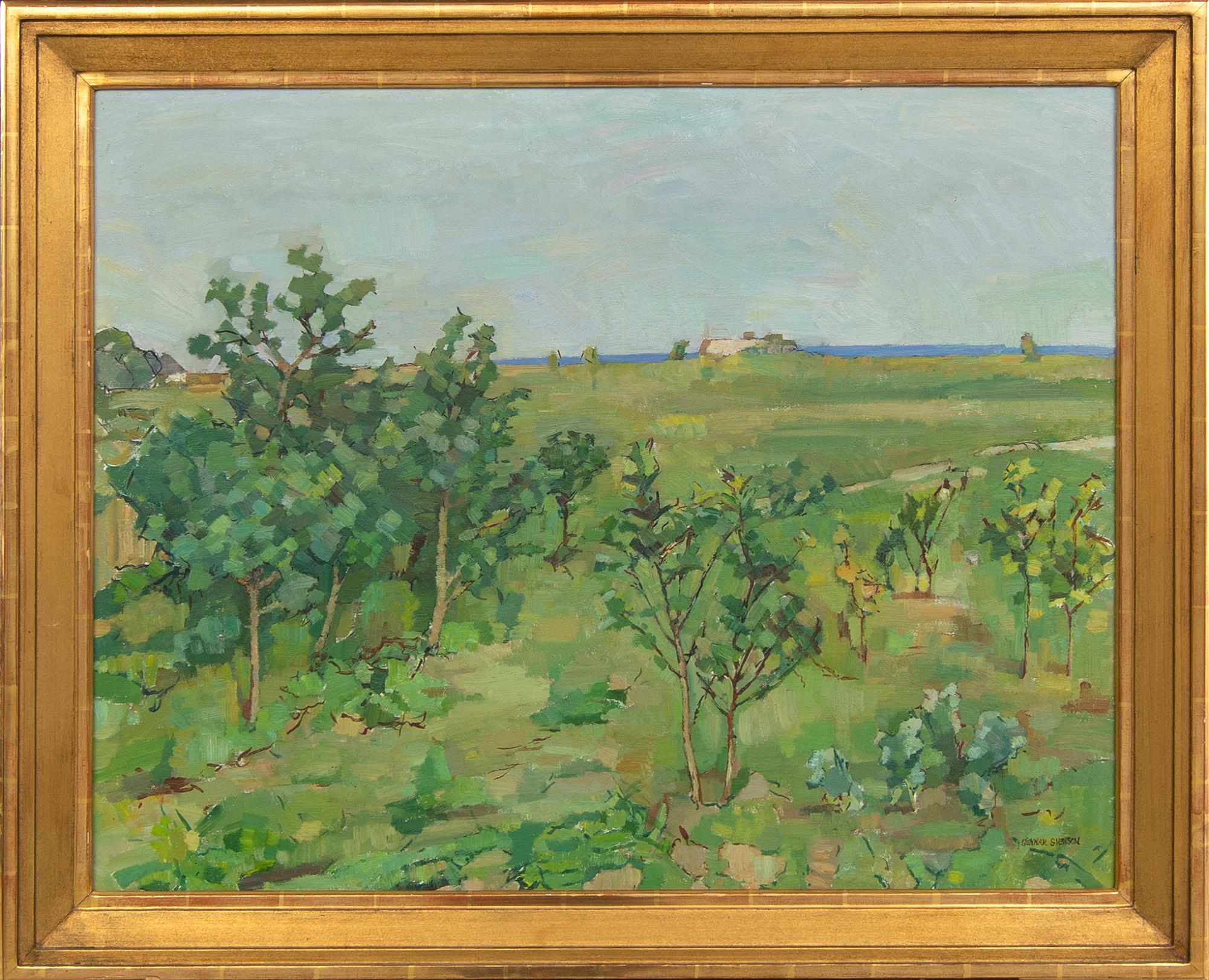 Gunnar Svenson, olja på duk, signerad.