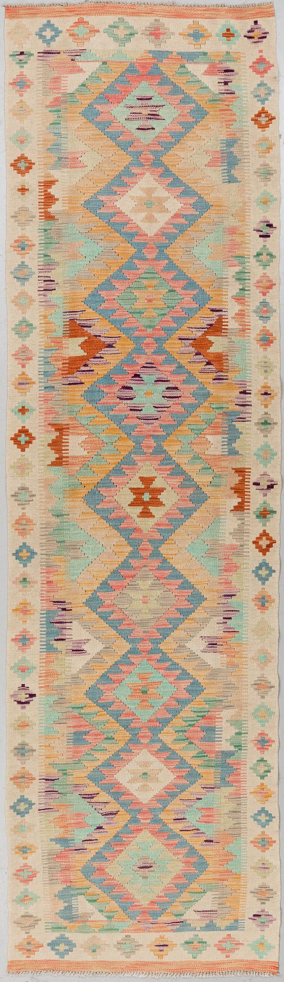 A runner, Kilim, ca 285 x 77 cm.