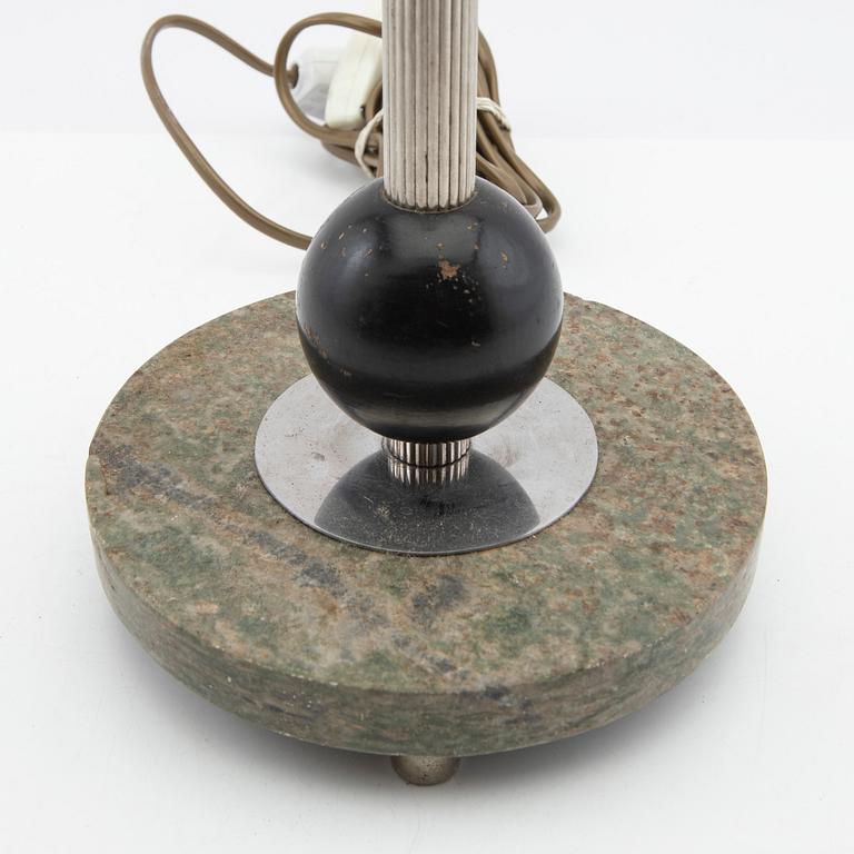 Bordslampa, funkis, 1930/1940-tal.