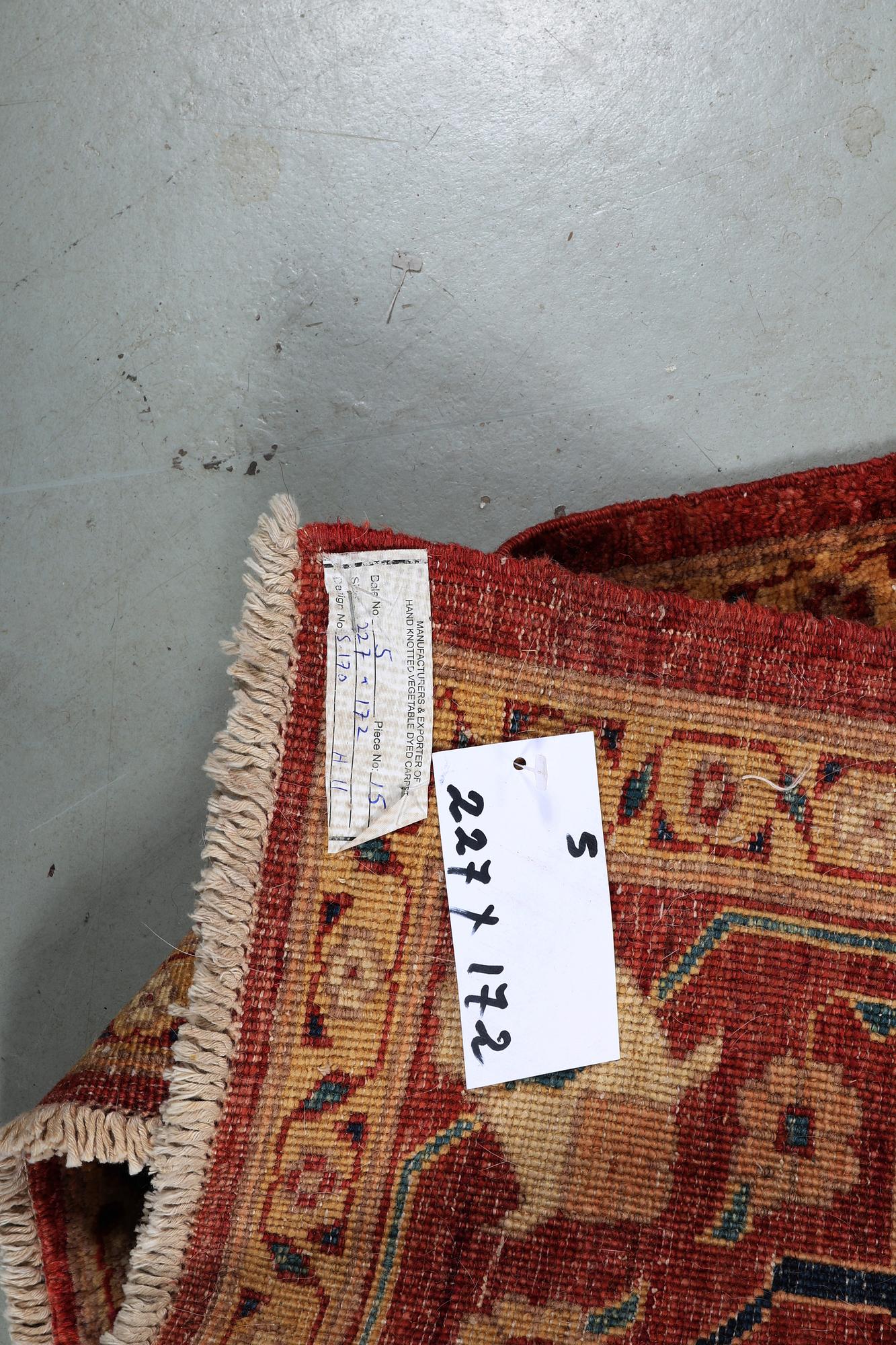 A rug, Ziegler Kazak, ca 227 x 172 cm.